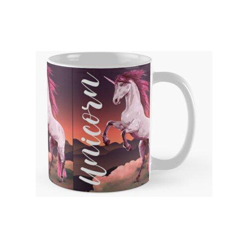 Taza Unicornio Unicorn Fantasia Caballo Animales Calidad Pre