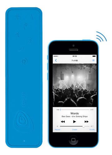 Parlante Portátil Edifier Mp260 Azul Multimedia Bluetooth