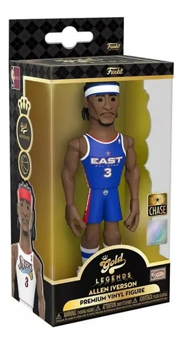 Funko Vinyl Gold Nba 76ers Allen Iverson Chase