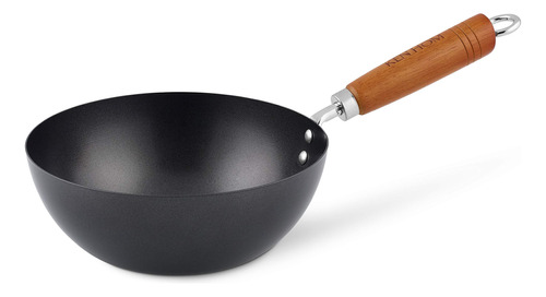 Ken Hom Classic Non-stick Carbon Steel Mini Wok - Lightweig.