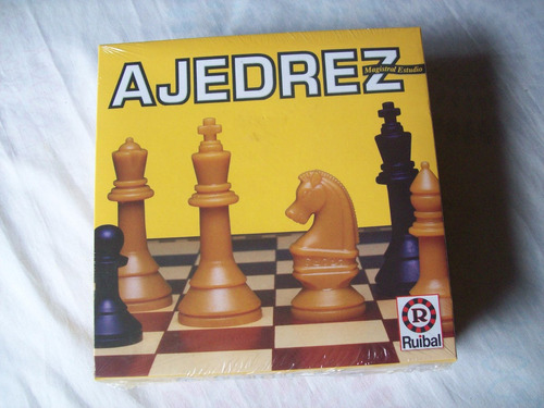 Juego De Ajedrez - Magistral Estudio - Ruibal - En Empaque