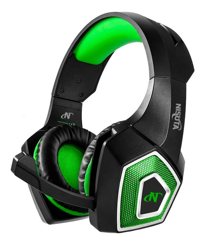 Auricular Gamer Ps4, Xbox, Pc Y Celular Con Micrófono 4 Col Nsaug350 Gaming