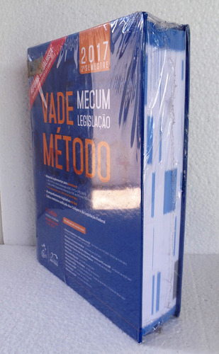 Livro Vade Mecum Legislação Vade Método 2017 - 7ª Edição