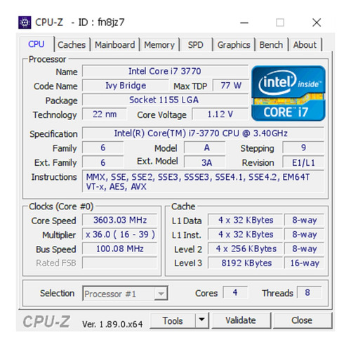 Pc Torre Gamer Core I7 3770 8gb Ram Tarjeta Video R5 340 2gb
