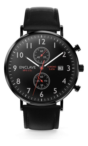 Enclave Pilot 41 - Reloj Cronógrafo De Cuarzo Para Hombre