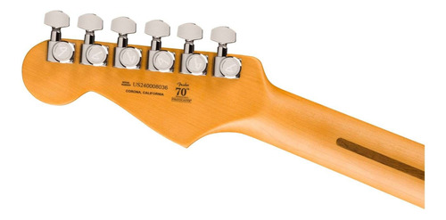Fender American Ultra Ii Stratocaster Ebony Texas Diestro Tea Ebony