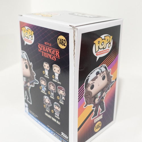 Funko Pop! Netflix Stranger Things - Eddie 1462 Exclusivo (Usado)