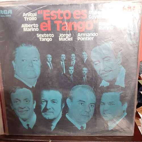 Vinilo Esto Es El Tango Vol 2 Troilo Marino Maciel Pontie T1