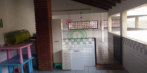 Imagem 5 de 30 de Sobrado 04 Dormitórios, 334 M² De Área Construída, Vagas Para 04 Carros, Vila Valença - São Vicente - Ca0924