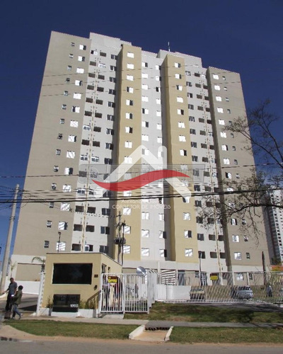 Imagem 2 de 16 de Lindo Apartamento 47 M² - Cond. Vida Plena Campolim, 2 Dormit, Lavanderia, 1 Vaga. Piso Cerâmico. Box Blindex. Portas De Madeira, Janelas De Alumínio. - Ap00159 - 69511069