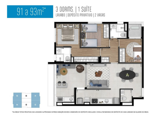 Imagem 29 de 30 de Apartamentos Para Venda Com 2 À 4 Quartos No Bela Vista Em Osasco