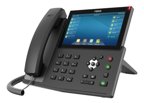 Fanvil Telefone X7 Ip 20 Linhas Empresarial Touch Wifi Giga