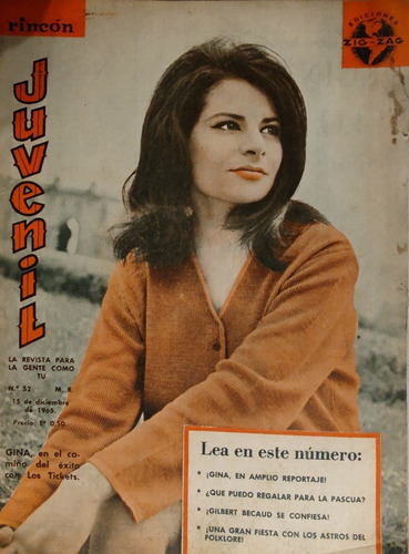 Revista Rincon Juvenil N°52  -gina-gilbert (aa518