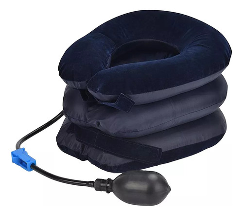 Almohada Colectora De Cuello Inflable Portátil Con