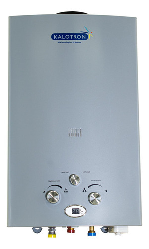 Calentador Kalotron Instantáneo Gas Lp 7 Lts 1.5 Servicios Gris Oscuro Glp