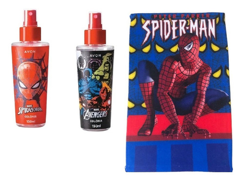 Kit  Marvel Spider Man E Avengers
