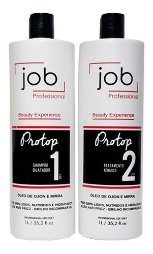 Kit Escova Progressiva Protop 2 Passos Job Professional 1l