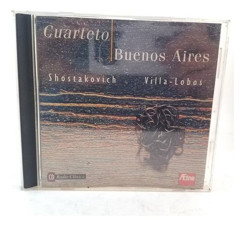 Cuarteto De Buenos Aires - Cd - Ex - Shostakovich V Lobos