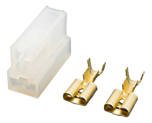 15x Conector Bipolar Macho En T Pala Hembra Incluidas