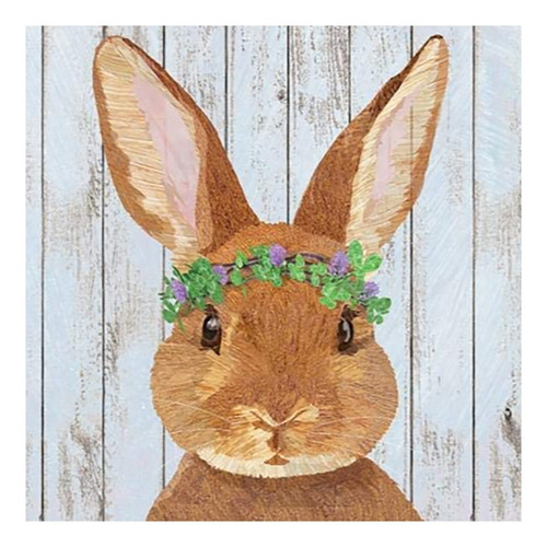 Imagen 4 de 5 de Servilletas Decoupage Set Animalitos Del Bosque Laura Craft