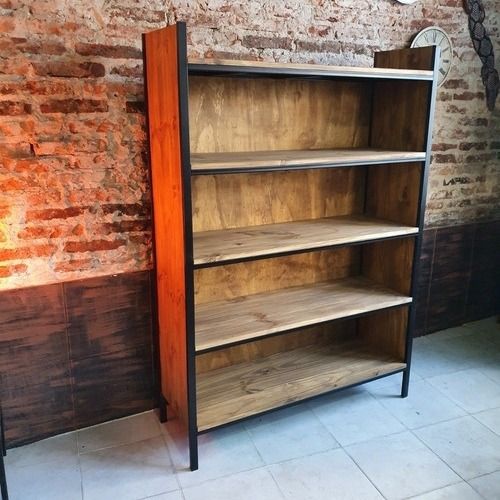 Mueble Biblioteca Estanteria Repisa Industrial 120x40x170