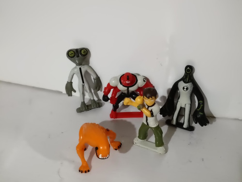 Figuras Promocionales Gansipremios Ben 10 Son De Plástico (Usado)