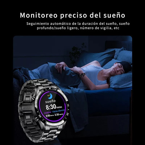 Reloj Inteligente Empresarial Deportivo A Prueba De Agua Color De La Caja Negro