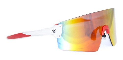 Imagem 1 de 1 de Oculos Absolute Prime Ex Bco/verm, Verm