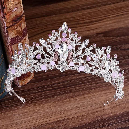 Tiara Corona De Lujo , Reina Boda Xv Años, Certamen Regalo