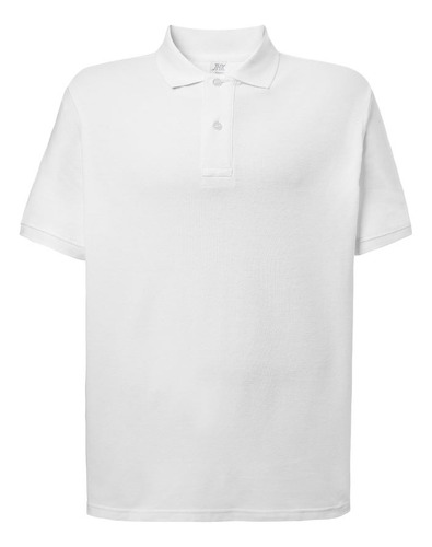 Playera Tipo Polo 100% Algodón Hombre Jhk Manga Corta