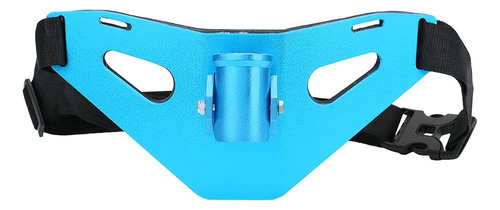 Cinturón De Pesca Ajustable Acolchado Soporte Caña Azul