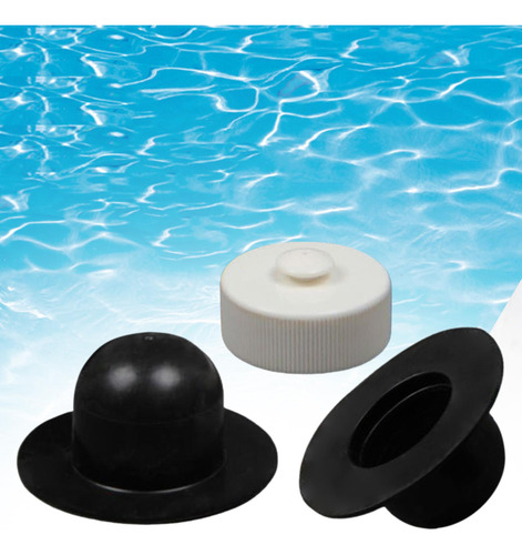 3 Tampa De Saída Da Válvula De Drenagem Da Piscina 3 Pecas