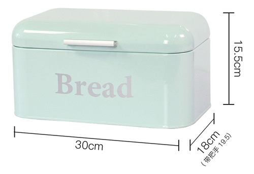 Caja Organizadora De Escritorio De Metal Con Tapa Para Verde