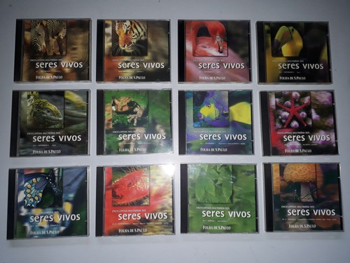Enciclopédia Multimídia Dos Seres Vivos Com 12 Cd-rom (Usado)