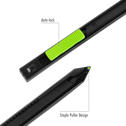 Cuchillo Utilitario Retráctil De Precisión De Pulgadacon Blo
