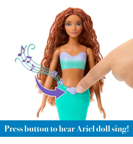Muñeca Ariel La Sirenita Película De Disney Con Sonidos