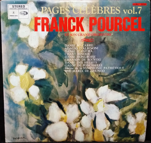 Lp. Franck Pourcel:  Pages Célèbres. Vol. 7  Stereo
