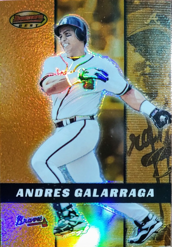 Andrés Galarraga,2000 Bowman Best, Atlanta Braves 