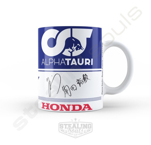 Taza Porcelana Fierrera - Yuki Tsunoda #01 | Formula 1 / F1