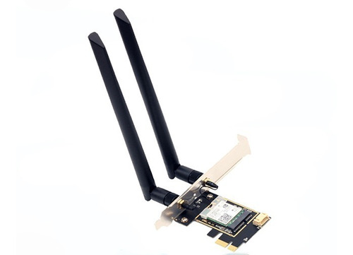 Placa Wifi 2.4g/5g E Bluetooth 4.2, Banda Dupla Intel - Pcie