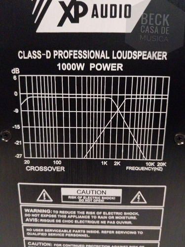Imagen 5 de 10 de Bafle Activo Xp Audio 600w 15 Pulgadas Dsp Bluethooth Mp3
