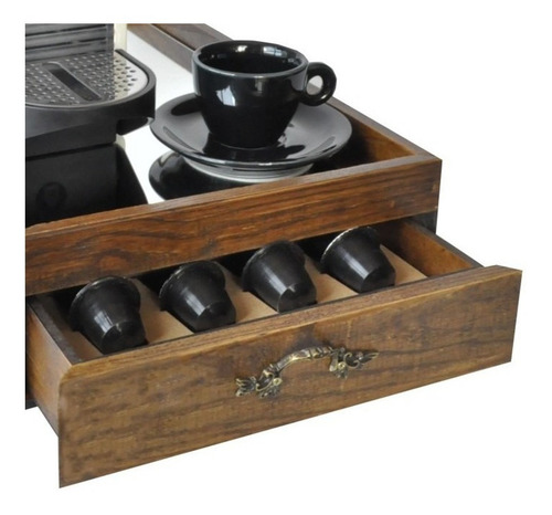 Caixa Para Maquina E Capsulas Nespresso P Pinus Luxo
