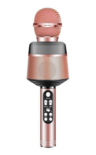 Micrófono Inalámbrico Bluetooth Karaoke Led Ultravoice