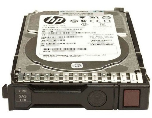 Disco Duro Servidor Hp 1tb 7200rpm 3.5  Sas 6gb Hot Swap