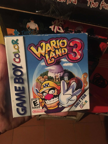 Wario Land 3 Para Gameboy, Caja, Manuales Y Juego