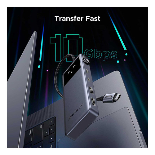 Adaptador Hub 6 En 1 60hz Ugreen Windows Mac 100w
