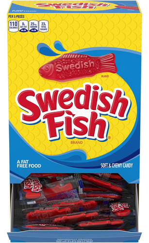 Golosina Swedish Fish, Paquetes Individuales, 0.21 Onzas