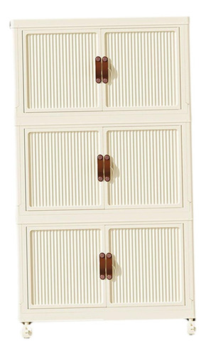 Armario De Almacenaje Plegable, Caja Organizadora L 3 Capas
