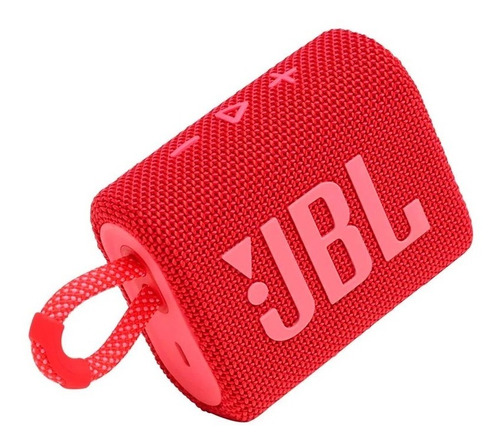 Imagen 1 de 7 de Zonazero Parlante Jbl Go 3 Portátil Con Bluetooth Red