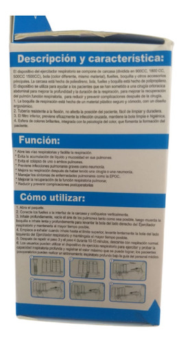 Espirómetro Exhalar E Inhalar Super Confort Ip005